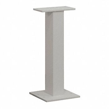 SALSBURY INDUSTRIES Standard Pedestal Gray 30-1/2in H 20 lb, 48UH89