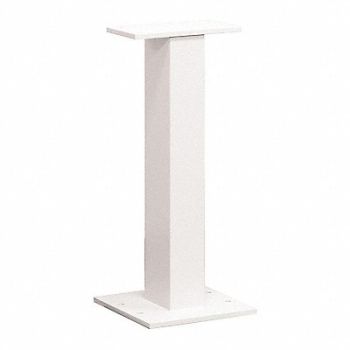 SALSBURY INDUSTRIES Standard Pedestal White 30-1/2in H 20 lb, 48UH90
