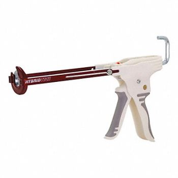 NEWBORN Dripless Caulk Gun Steel Red, 48UL60