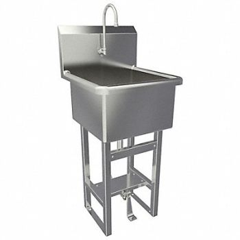 SANI-LAV SaniLav Util Sink Square 18inx18inx12in, 48UM14