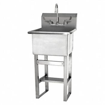 SANI-LAV SaniLav Util Sink Square 18inx18inx12in, 48UM16