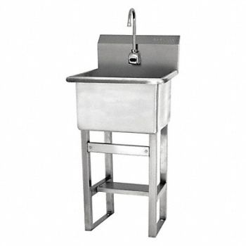 SANI-LAV SaniLav Util Sink Square 18inx18inx12in, 48UM18