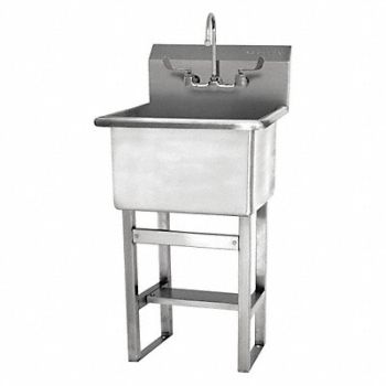 SANI-LAV SaniLav Util Sink Square 24inx24inx12in, 48UM21