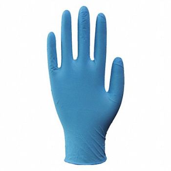 CONDOR Disposable Gloves Nitrile M PK100, 48UM35