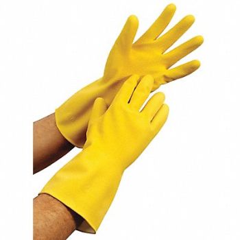 CONDOR J4882 Gloves 17 mil Size M Yellow PR, 48UP17