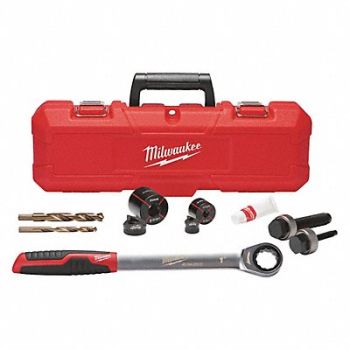 MILWAUKEE Knockout Kit 1 3/8 Size, 48UT33
