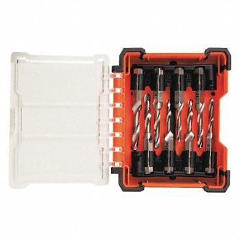 KLEIN TOOLS Drill Tap Tool Kit 8 Piece, 48UW35