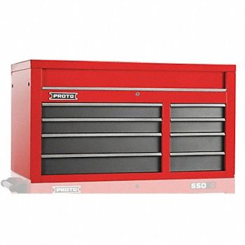 PROTO Gloss Red Heavy Duty Top Chest, 48UZ83