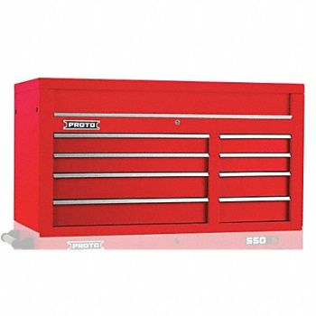 PROTO Gloss Red Heavy Duty Top Chest, 48UZ84