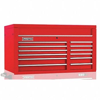 PROTO Gloss Red Heavy Duty Top Chest, 48UZ90
