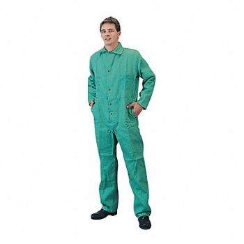 TILLMAN Md Grn Fs Coverall, 48V481