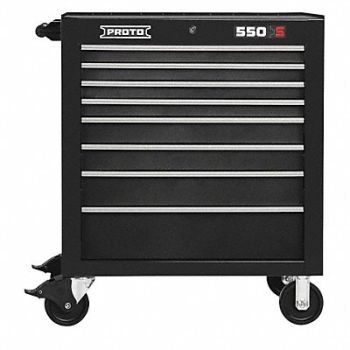 PROTO Rolling Tool Cabinet Black Heavy Duty, 48VA05