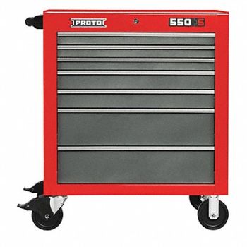 PROTO Rolling Tool Cabinet Red Heavy Duty, 48VA08