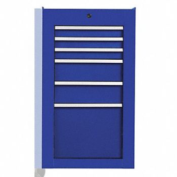 PROTO High Gloss Blue Heavy Duty Side Cabinet, 48VA42