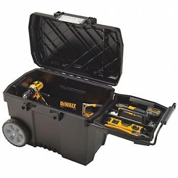 DEWALT Rolling Tool Box 90 lb Load Cap. Plastic, 48VE70