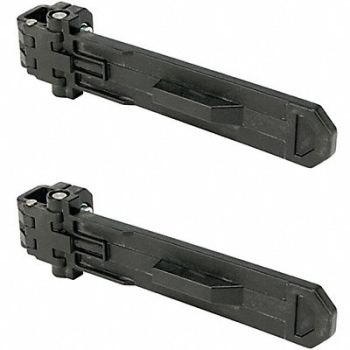 DEWALT Polycarbonate Bracket System Black PK2, 48VE74
