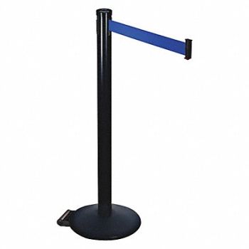 RETRACTA-BELT Barrier Post Blue Belt 2 in Belt W, 48VP50