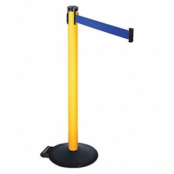 RETRACTA-BELT Barrier Post Blue Belt 2 in Belt W, 48VP86