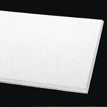 ARMSTRONG Ceiling Tile 48 in L 24 in W PK8, 48WC09