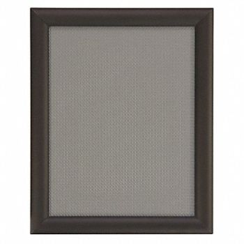 UNITED VISUAL PRODUCTS Poster Frame Black 8-1/2 x 11 in Acrylic, 48WE17