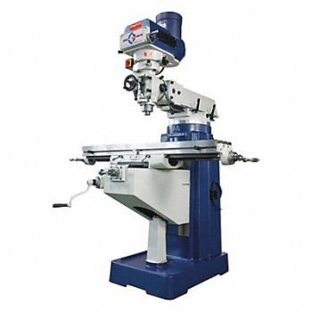 DAYTON Knee/Column Milling Machine 3ph 230V, 48WE80