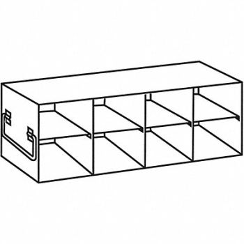 ARGOS TECHNOLOGIES Freezer Rack for 5-13/16 x 3-7/8 Box, 48WF07