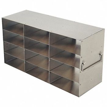 ARGOS TECHNOLOGIES Freezer Rack for 1.50 mL 50 Cell Box SS, 48WF25