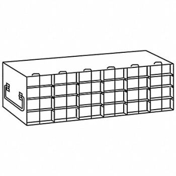 ARGOS TECHNOLOGIES Freezer Rack for 50 Cell Box, 48WF26