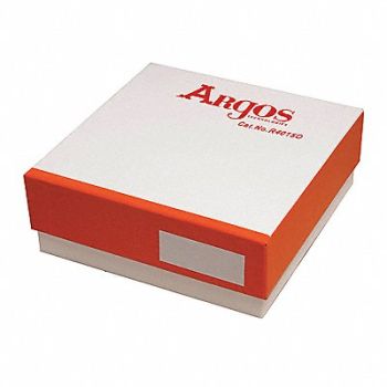 ARGOS TECHNOLOGIES Freezer Box Cardboard Orange, 48WF68