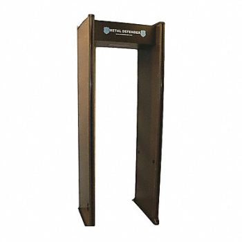 METAL DEFENDER Metal Detector Walk-Through 6 Zone, 48WK71