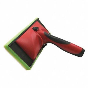 SHUR-LINE Handheld Pad 3 3/4 L 9 W Black/Red, 48WL91