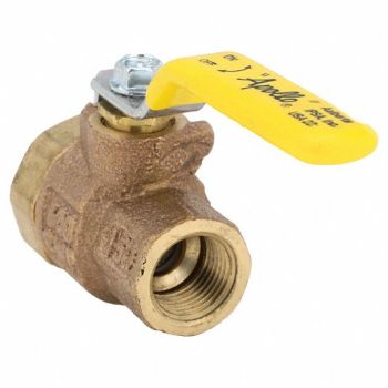 APOLLO Ball Valve 2-Way Bronze 3/8 in., 48XH89