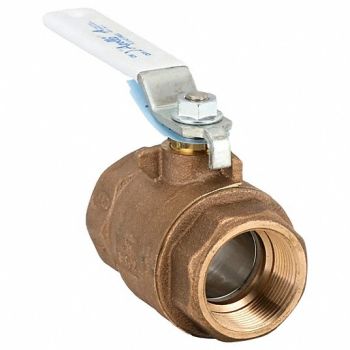 APOLLO Ball Valve 2-Way Lead-FreeBronze 1-1/2in, 48XJ21