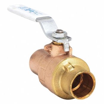 APOLLO Ball Valve 2-Way Lead-FreeBronze 1-1/4in, 48XJ27