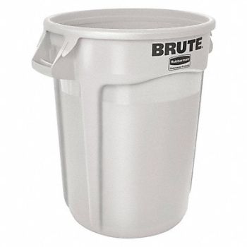 RUBBERMAID COMMERCIAL PRODUCTS J6001 Utility Container 10 gal White, 48XM25