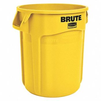 RUBBERMAID COMMERCIAL PRODUCTS J6001 Utility Container 10 gal Yellow, 48XM27