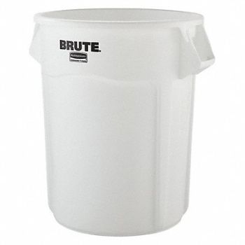 RUBBERMAID COMMERCIAL PRODUCTS J6002 Utility Container 55 gal White, 48XM32