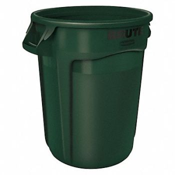 RUBBERMAID COMMERCIAL PRODUCTS J6002 Utility Container 55 gal Green, 48XM36
