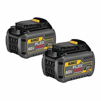 DEWALT Battery Pack (2) 6.0 Ah Li-Ion PK2, 48XP90