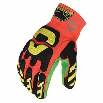 IRONCLAD Impact Gloves 2XL Synthetic Leather PR, 48XV02