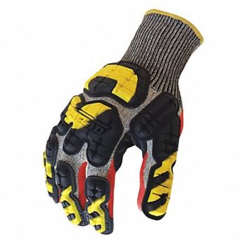 IRONCLAD Impact Gloves 2XL Gauntlet Cuff PR, 48XV07