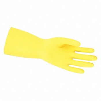 MCR SAFETY J5041 Gloves Latex XL 12 in L PR PK12, 49DA35