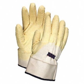 MCR SAFETY Coated Gloves Palm and Fingers L PK12, 48XW36