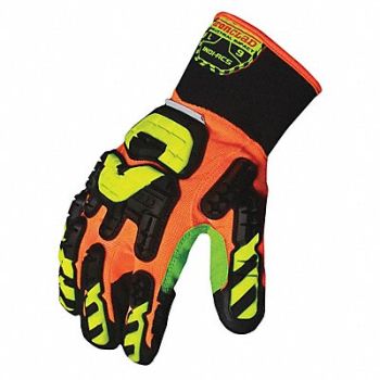IRONCLAD J4905 Impact Gloves 3XL Neoprene Palm PR, 48XZ40