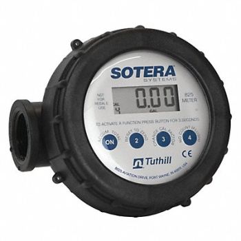 SOTERA Flowmeter 100 PSI 20 GPM 1 in., 48YA46