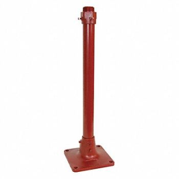 FILL-RITE Pedestal Stand 33 in L 1-1/4 in Size, 48YA71