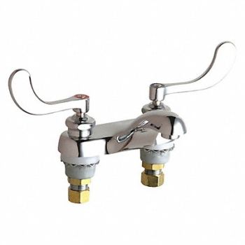 Low Arc Chrome Chicago Faucets 802, 48YD86