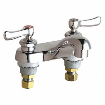 Low Arc Chrome Chicago Faucets 802, 48YD95