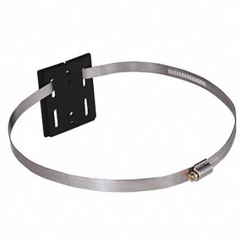 VISIONTRON Wall Mount Plate Black 10 in L, 48YG09