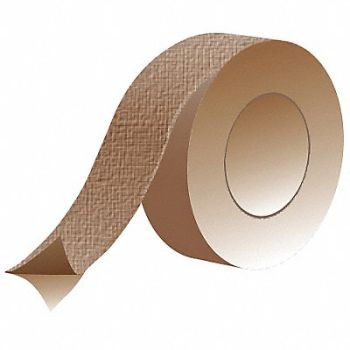 GRAINGER APPROVED Fiberglass Strip L 108ft Copper Adhesive, 48ZA43
